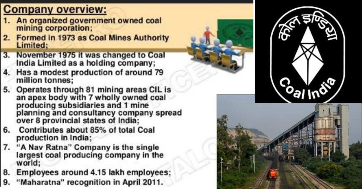 Coal India Recruitment Apply Online